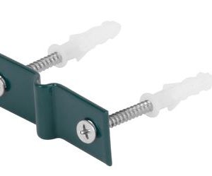 Úchytka Strend Pro EUROSTANDARD, do dreva/steny, na plotový panel, vrátane skrutky a hmoždinky, zelená