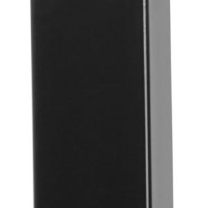 Stĺpik Strend Pro EUROSTANDARD, 2000/60x40/1,25 mm, antracit, hranatý, čiapočka, Zn+PVC, RAL7016