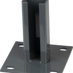 Pätka Strend Pro EUROSTANDARD, 60x40 mm, antracit, RAL7016, na ukotvenie, pre stĺpik