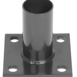 Pätka Strend Pro METALTEC, pre okrúhly stĺpik 48 mm, antracit, na ukotvenie, RAL7016