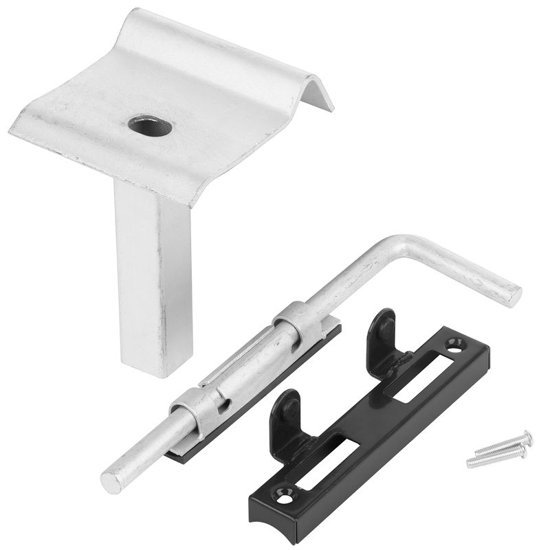 Brána Strend Pro METALTEC DUO, 3580/1450/100x50 mm, antracit, dvojkrídlová, záhradná, ZN+PVC, RAL7016 – Obrázok 4