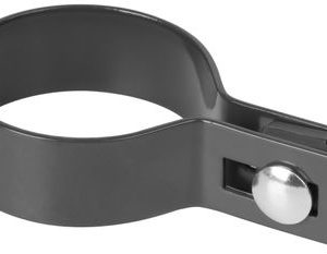 Objímka Strend Pro EUROSTANDARD, 60 mm, koncová, antracit, Zn+PVC, RAL7016, na okrúhly stĺpik