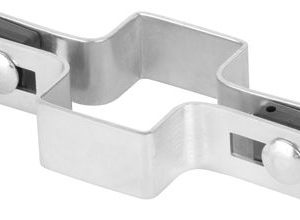 Objímka Strend Pro EUROSTANDARD, 60x40 mm, priebežná, pozinkovaná, na hranatý stĺpik