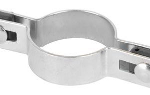 Objímka Strend Pro EUROSTANDARD, 48 mm, priebežná, pozinkovaná, na okrúhly stĺpik