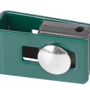 Úchytka Strend Pro EUROSTANDARD, U43, zelená, RAL6005, na plotový panel, bal 5ks