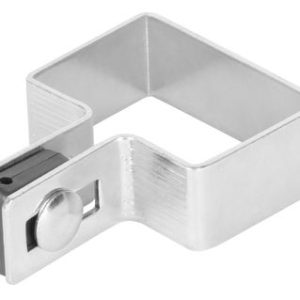 Objímka Strend Pro EUROSTANDARD, 60x40 mm, koncová, pozinkovaná, na hranatý stĺpik