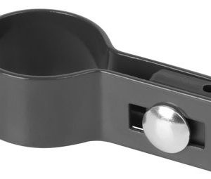 Objímka Strend Pro EUROSTANDARD, 38 mm, koncová, antracit, RAL7016, na okrúhly stĺpik