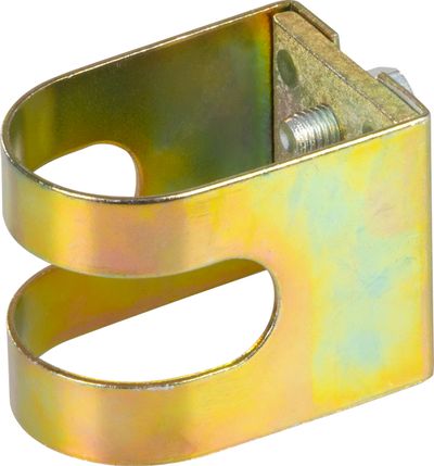 Objímka Strend Pro na kosu kovová, 2x skrutka bez kolíka 5x4,5x7 cm