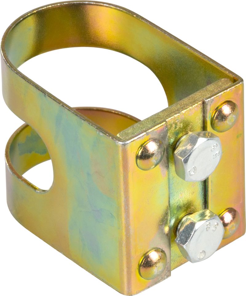 Objímka Strend Pro na kosu kovová, 2x skrutka bez kolíka 5x4,5x7 cm – Obrázok 2