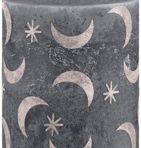 Sviečka Bolsius Rustic, valcová, Vianoce, Slate Blue, 80/68 mm