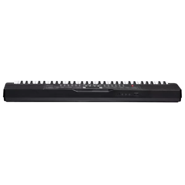 Digitálne piano  s 61 klávesmi, 200 tónov, 200 rytmov, prenosná sada elektrických klávesov s 60 demo skladbami, vstavané duálne reproduktory, slúchadlá, mikrofón, nálepky na klavír pre začiatočníkov. – Obrázok 2