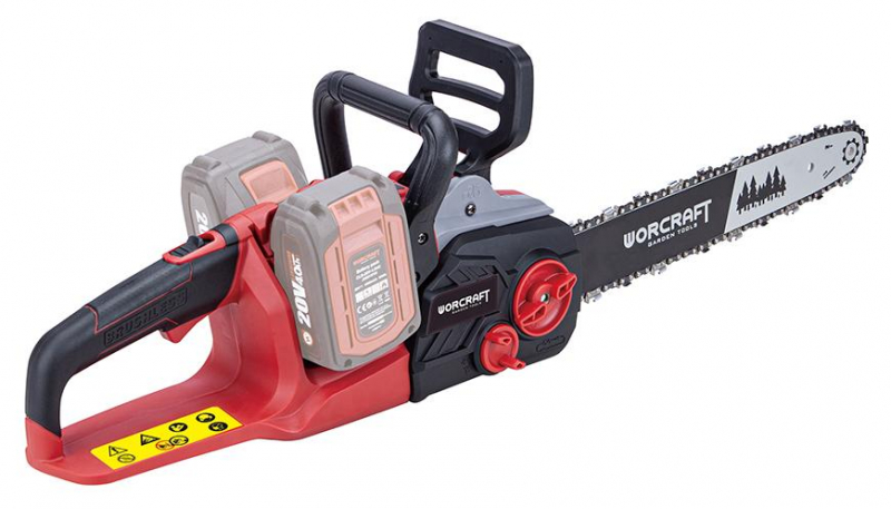 Píla Worcraft CGC-S40LiBA ShareSYS, 2x20V Li-Ion, 16", reťazová, 40 cm, bezuhlíková – Obrázok 6