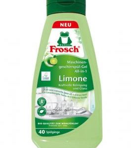 Gél Frosch, Všetko v 1, do umývačky, limetka, ALL in 1