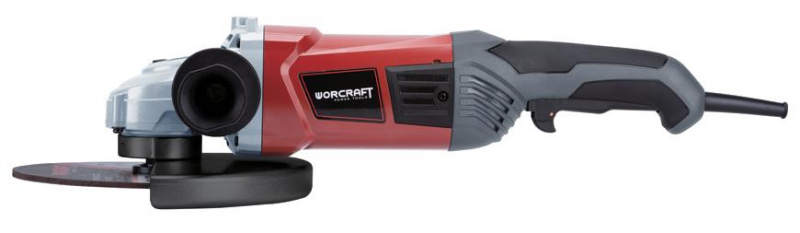 Brúska Worcraft AG24-230A, 2350W, 230 mm, uhlová, SoftSTAR – Obrázok 2
