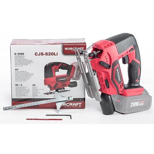 Píla Worcraft CJS-S20Li ShareSYS, 20V Li-Ion, priamočiara – Obrázok 5