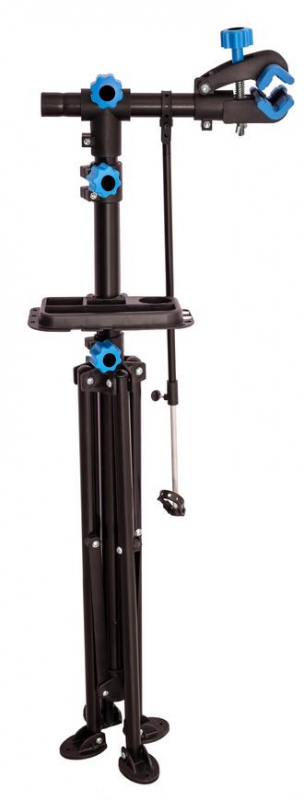 Stojan Strend Pro, na bicykel, na opravu kolies, servisný, 109-190 cm – Obrázok 7