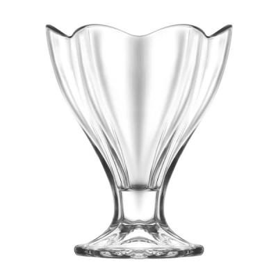 Pohár Lily, LAV, sklenený, na zmrzlinu a dezert, 250 ml, 100x127 mm, bal. 6 ks – Obrázok 3