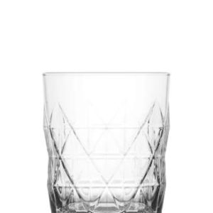 Pohár Keops, LAV, sklenený, na vodu, 345 ml, 83x100 mm, bal. 6 ks