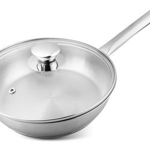 Panvica MagicHome Chloe, 20 cm, 1,5 lit., so sklenenou pokrievkou, nerez