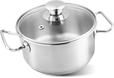 Kastról MagicHome Chloe, hrniec, 16 cm, 1,5 lit., so sklenenou pokrievkou, nerez – Obrázok 7