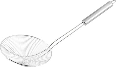 Naberačka MagicHome, odpeňovačka, kuchynská, zberač peny, špirálová, 16 cm, nerez – Obrázok 3
