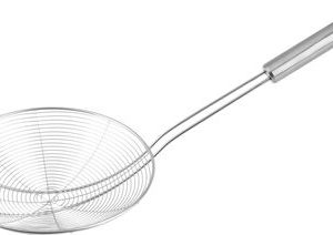 Naberačka MagicHome, odpeňovačka, kuchynská, zberač peny, špirálová, 20 cm, nerez