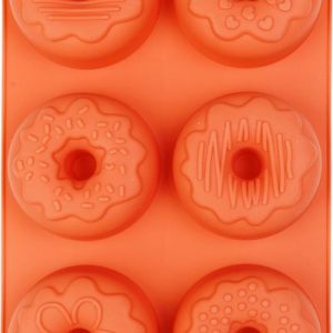 Forma MagicHome, na pečenie, na donuty, silikón, 27x16x3 cm