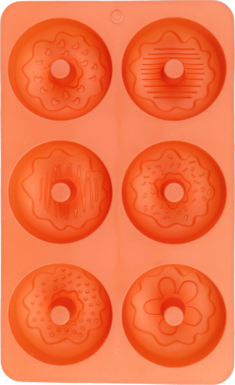 Forma MagicHome, na pečenie, na donuty, silikón, 27x16x3 cm – Obrázok 4