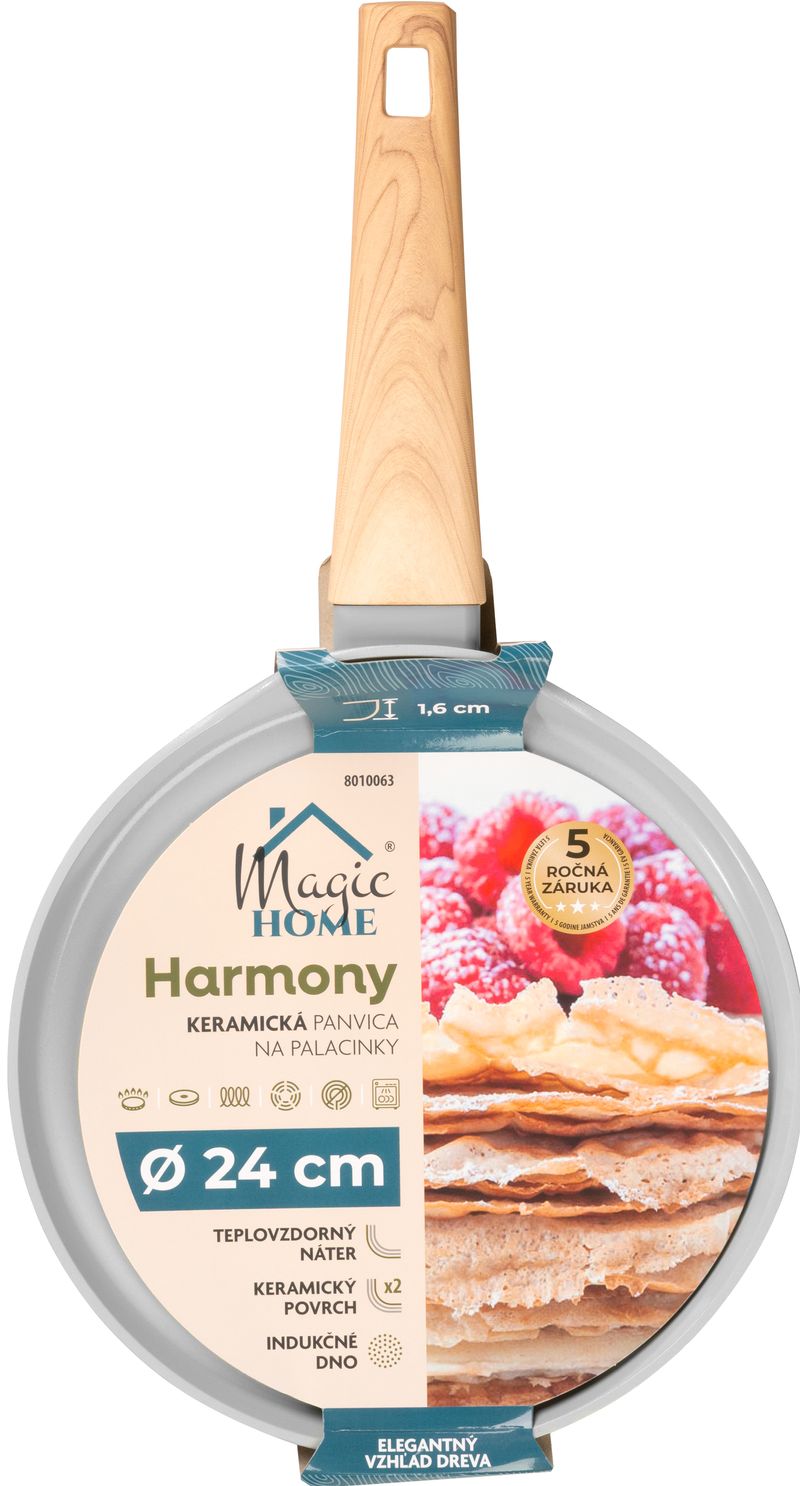 Panvica MagicHome Harmony, na palacinky, 24 cm – Obrázok 2