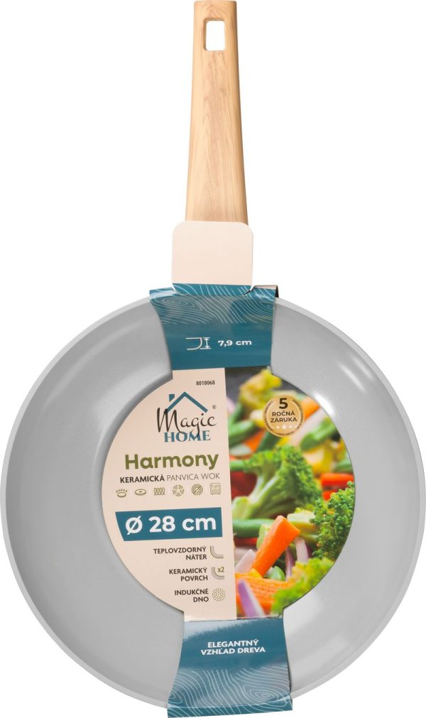Panvica Wok MagicHome Harmony, 28 cm – Obrázok 2