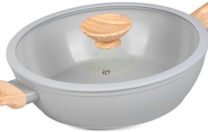 Hrniec MagicHome Harmony, plytký, so sklenenou pokrievkou, 26 cm