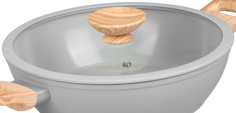Hrniec MagicHome Harmony, plytký, so sklenenou pokrievkou, 26 cm – Obrázok 3