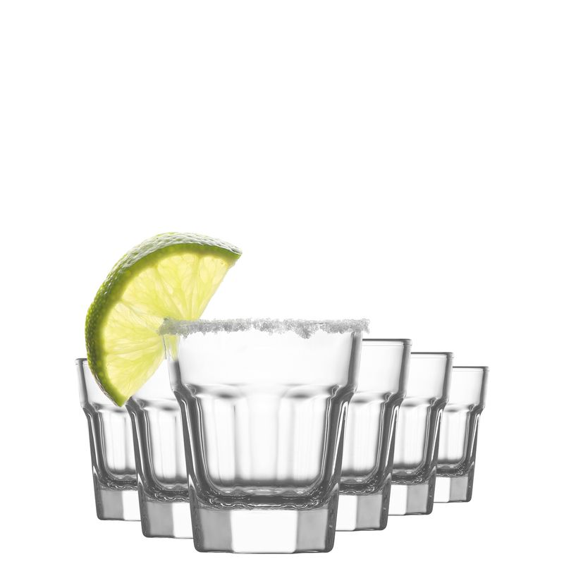 Pohár Aras, LAV, sklenený, na likér/destilát, 45 ml, 49x56 mm, bal. 6 ks – Obrázok 5