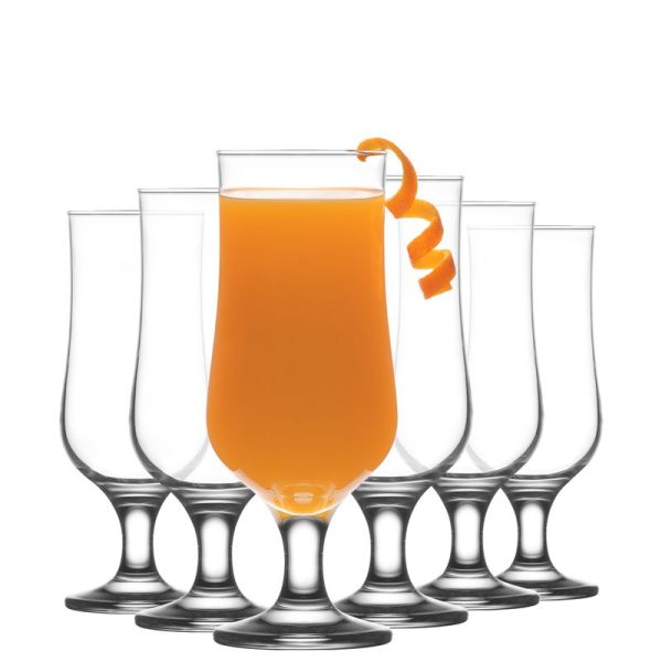 Pohár Nevakar, LAV, sklenený, na pivo, 385 ml, 66x190 mm, bal. 6 ks – Obrázok 2