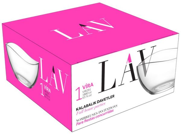 Miska Vega, LAV, sklenená, 215 ml, 105×48 mm, bal. 6 ks – Obrázok 2