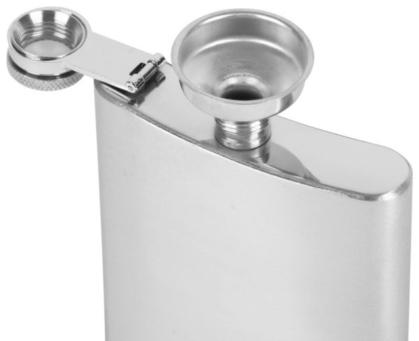 Ploskačka MagicHome, sada, 2x30 ml štamperlíky, lievik, nerez, darčekové balenie – Obrázok 7