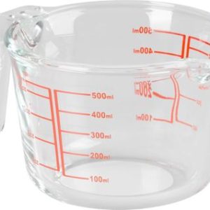 Odmerka MagicHome, sklenená, sklo, s výlevkou, 500 ml