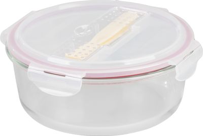 Dóza MagicHome, okrúhla, 1200 ml, s vekom, s príborom, Clip – Obrázok 5