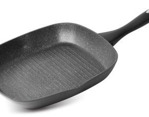 Panvica MagicHome Black Line, grilovacia, 28 cm