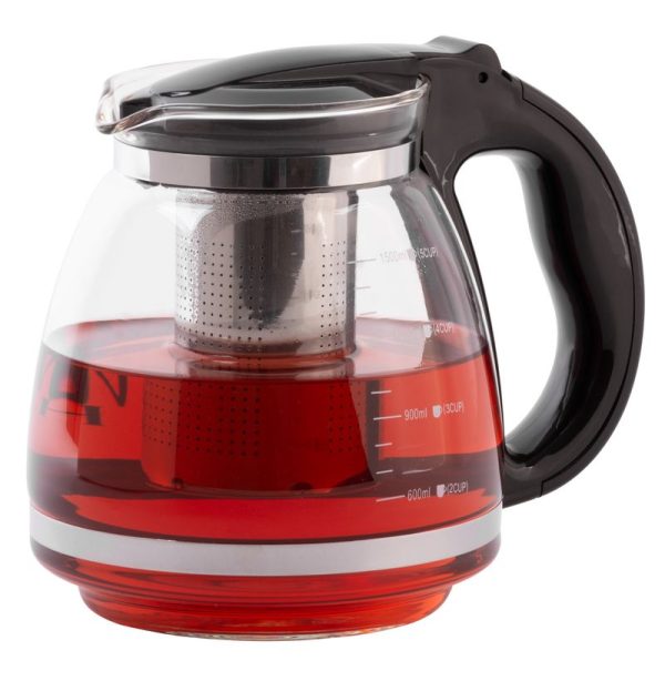 Čajník MagicHome TP021, 1500 ml, sklo/PP/nerez – Obrázok 3