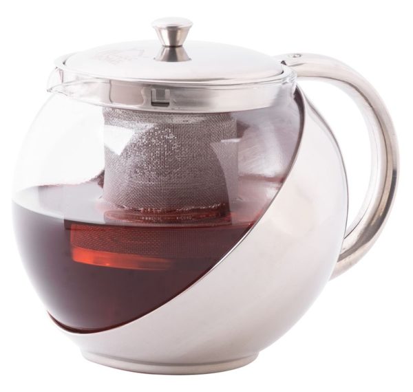 Čajník MagicHome TP108, 1100 ml, sklo/nerez – Obrázok 3