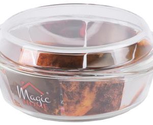 Misa MagicHome, zapekacia, 2500 ml, borosilikátové sklo, okrúhla