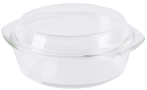 Misa MagicHome, zapekacia, 2500 ml, borosilikátové sklo, okrúhla – Obrázok 2