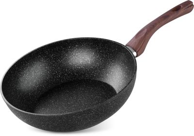 Panvica Wok MagicHome Black Marble Line, 28 cm – Obrázok 4