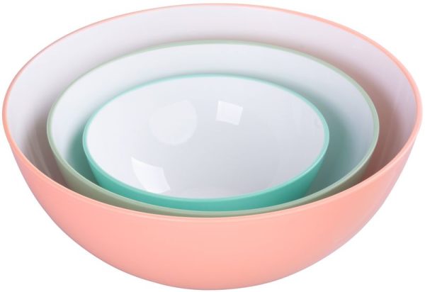 Miska MagicHome, šalátová, 600/1500/3000 ml, sada 3 ks – Obrázok 2