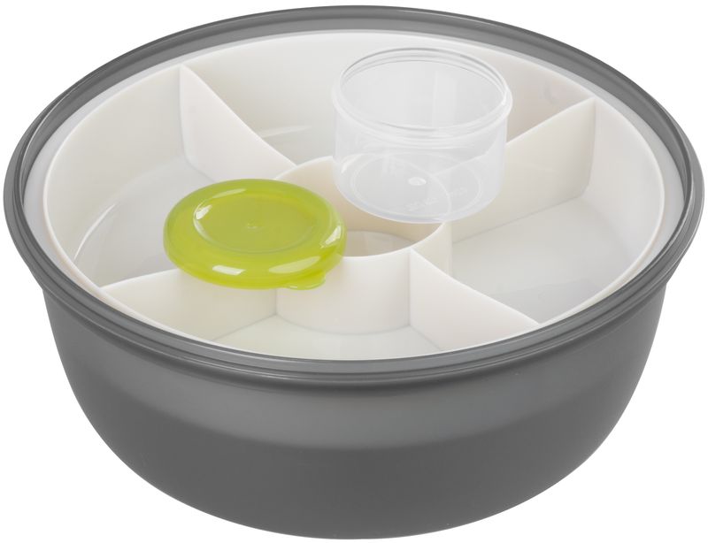 Obedár MagicHome, okrúhly, s vidličkou/lyžicou, 1200 ml, 21,1x9,7 cm – Obrázok 8