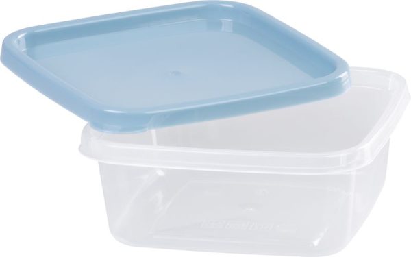 Dóza MagicHome Lunchbox set YH54, sada 4 ks, 600 ml, 143x143x58 mm, štvorcová, Clip – Obrázok 3