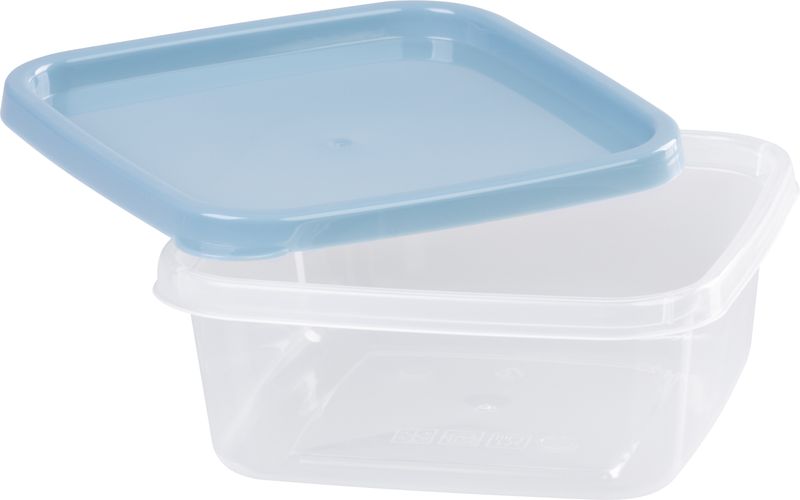 Dóza MagicHome Lunchbox set YH54, sada 4 ks, 600 ml, 143x143x58 mm, štvorcová, Clip – Obrázok 3