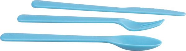 Obedár MagicHome, hranatý, 4 dielny, s príborom, 4x 800 ml, 160x195x260 mm – Obrázok 4