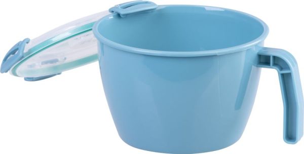 Dóza MagicHome, s uškom, otvárateľné veko, s rúčkou, 900 ml, hrnček s uškom, hrnček 168x138x104 mm – Obrázok 3